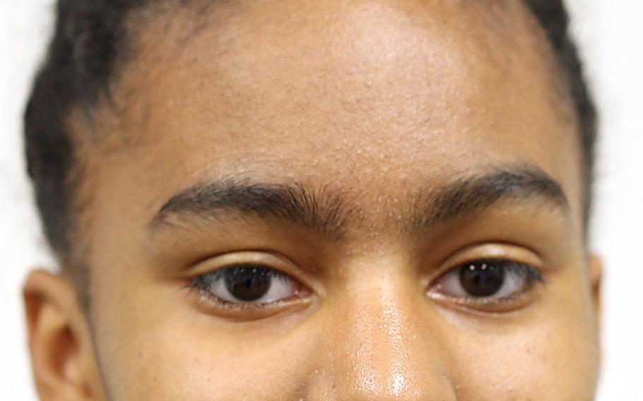 Zama freshman Chloe Sterling, Stars and Stripes Pacific girls basketball Athlete of the Year.