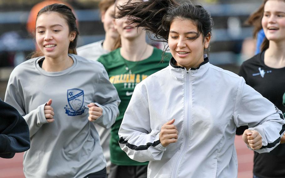 Juniors Hana Vogeley and Keiya Carlson are among six players returning from Yokota's girls soccer's 2019 team for the DODEA-Japan season that starts Saturday.