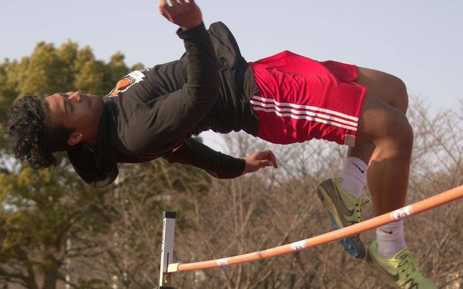 Zama junior Keshawn McNeill is the reigning Far East Division II and overall high jump champion from 2019 and returns to the Trojans team set to start their season Saturday at Yokota.