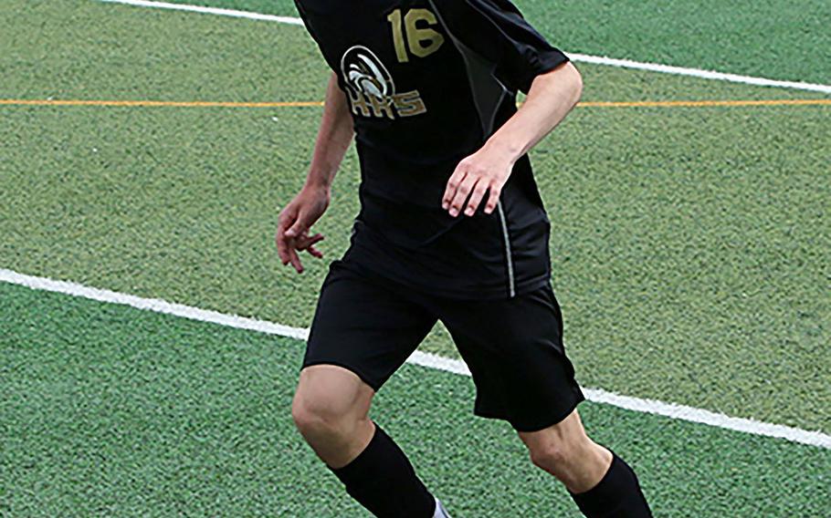 Sophomore John Matlock, who assisted on the second Humphreys' goal in their 2-0 shutout of Osan in the DODEA-Korea boys soccer championship, played a key role in the Blackhawks' unbeaten season, coach Peg Houk said.