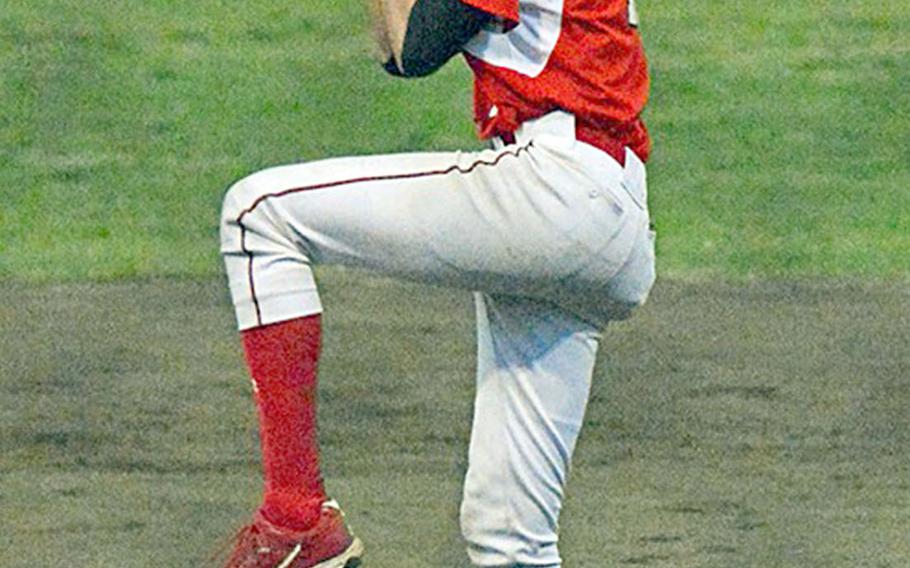 Former Nile C. Kinnick right-hander Daniel Ross, taken in the 39th round of the Major League Baseball draft by the Pittsburgh Pirates organization.