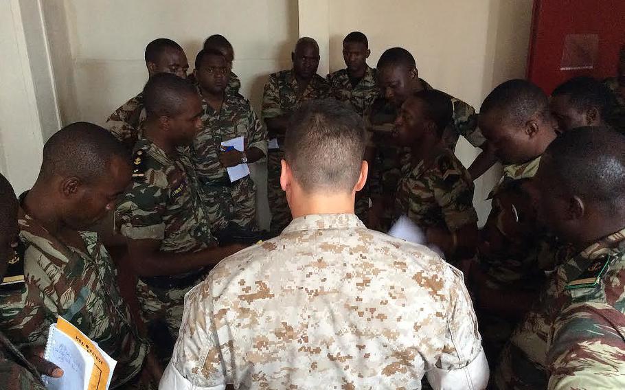 Cameroon and U.S. forces complete a joint intelligence engagement on Sept. 25, 2015, after a week of working together to increase their capability.