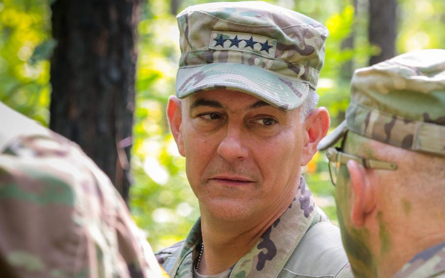 Gen. Stephen J. Townsend, seen here at Fort Benning, Ga., in August 2018, took charge of U.S. Africa Command Friday, July 26, 2019, at Stuttgart Germany's Patch Barracks.