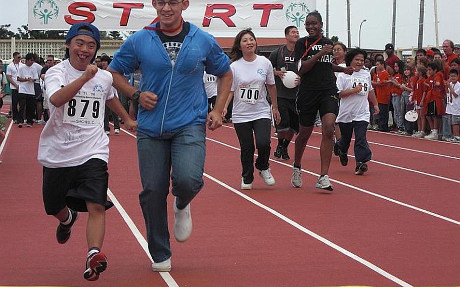 About 800 special needs athletes and more than 3,000 American and Japanese volunteers participated in the 2010 Kadena Special Olympic Saturday at Kadena Air Base.