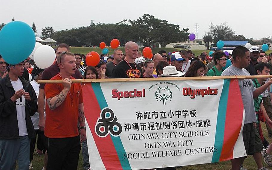 About 800 special needs athletes and more than 3,000 American and Japanese volunteers participated in the 2010 Kadena Special Olympics Saturday at Kadena Air Base.