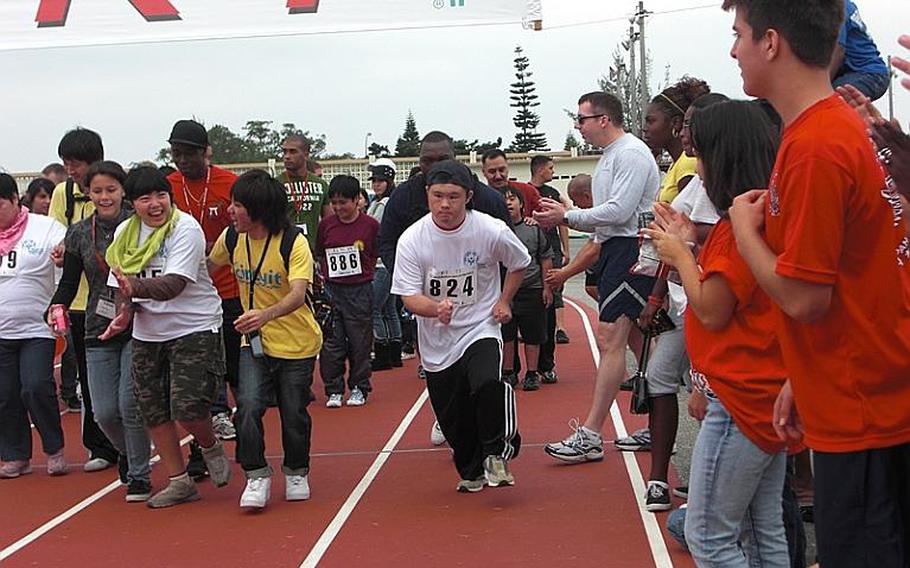 About 800 special needs athletes and more than 3,000 American and Japanese volunteers participated in the 2010 Kadena Special Olympics on Saturday at Kadena Air Base.
