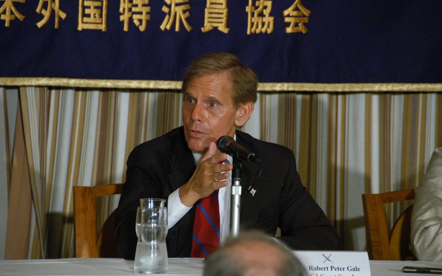 Dr. Robert Gale, an expert involved in medical relief efforts for the Chernobyl and Tokaimura nuclear accidents, is among the physicians advising the Japanese government on radiation risk from Fukushima.