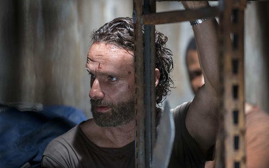 Andrew Lincoln as Rick Grimes on "The Walking Dead." 