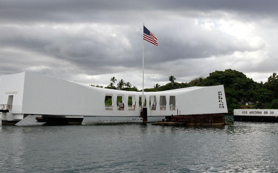 USS Arizona Memorial at Pearl Harbor, Hawaii