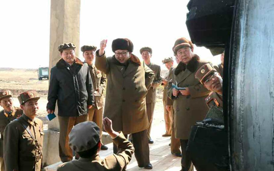 North Korea said Thursday, March 24, 2016, that it had successfully conducted a solid-fuel rocket engine test, which if confirmed would be a major step forward in boosting its missile attack capability against South Korea and the United States. 