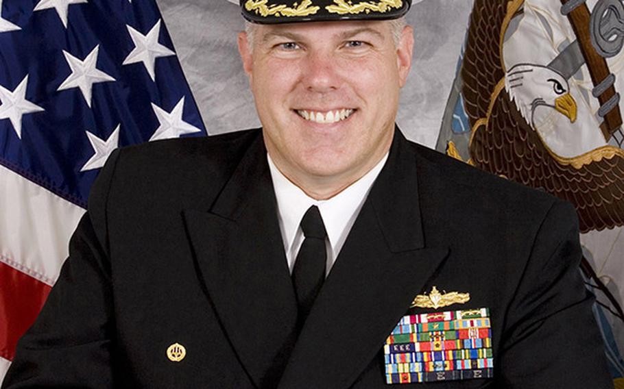 Navy Capt. David Glenister was relieved as commander of Yokosuka Naval Base on Apr. 20, 2016, following a finding that he had not performed to standards.
