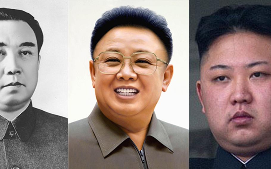 North Korea has been under the rule of the Kim family since 1948, when Kim Il Sung, left, became the country's first leader. He was succeeded by his son, Kim Jong Il, center, in 1994. Kim Jong Un became the third member of the family to rule the reclusive nation, taking over after his father's death in 2011.

