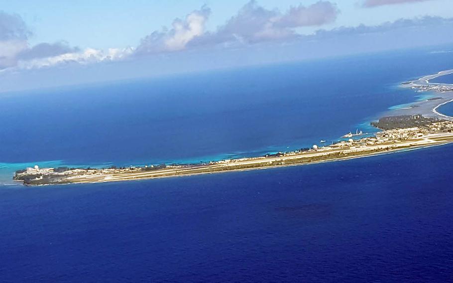 Kwajalein, a speck of an Army base in the Pacific Ocean, is home to the Ronald Reagan Ballistic Missile Defense Test Site and about 1,300 inhabitants. 
