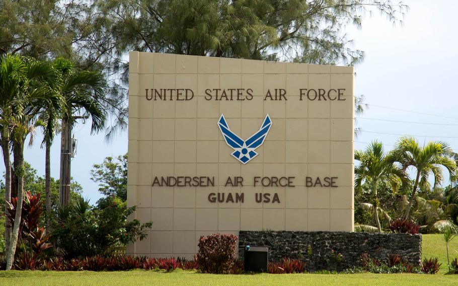 Andersen Air Force Base is one of two major U.S. military installations on the island territory of Guam.