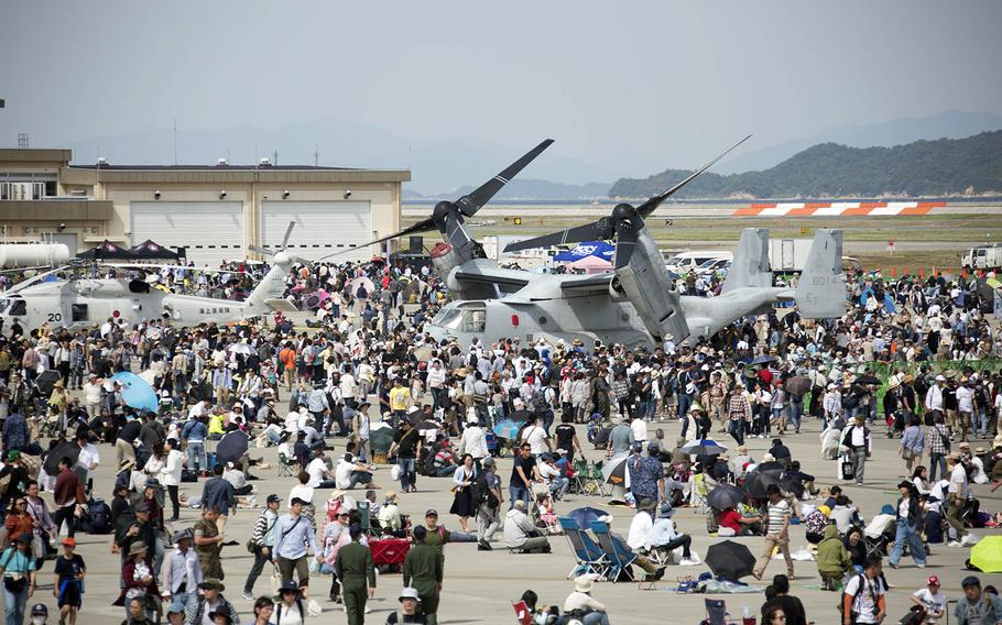 The 42nd annual Friendship Day attracted more than 215,000 people to Marine Corps Air Station Iwakuni, Japan, Saturday, May 5, 2018.
