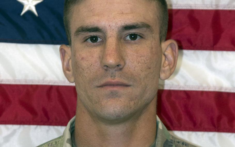 Staff Sgt. Nicholas M. Scalzo, 28, an artilleryman from Selma, Ore., was found dead in his barracks at Camp Hovey, South Korea, Monday, Oct. 21, 2019.