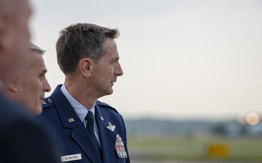 U.S. Forces Japan commander Lt. Gen. Kevin B. Schneider is pictured at Yokota Air Base, Japan, June 3, 2019. 
