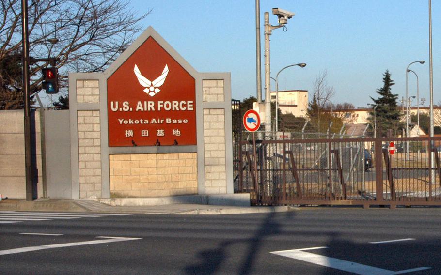 Yokota Air Base is in western Tokyo.