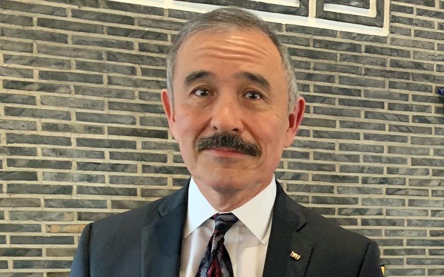 U.S. Ambassador to South Korea Harry Harris poses at his residence in Seoul, South Korea, Jan. 16, 2020.