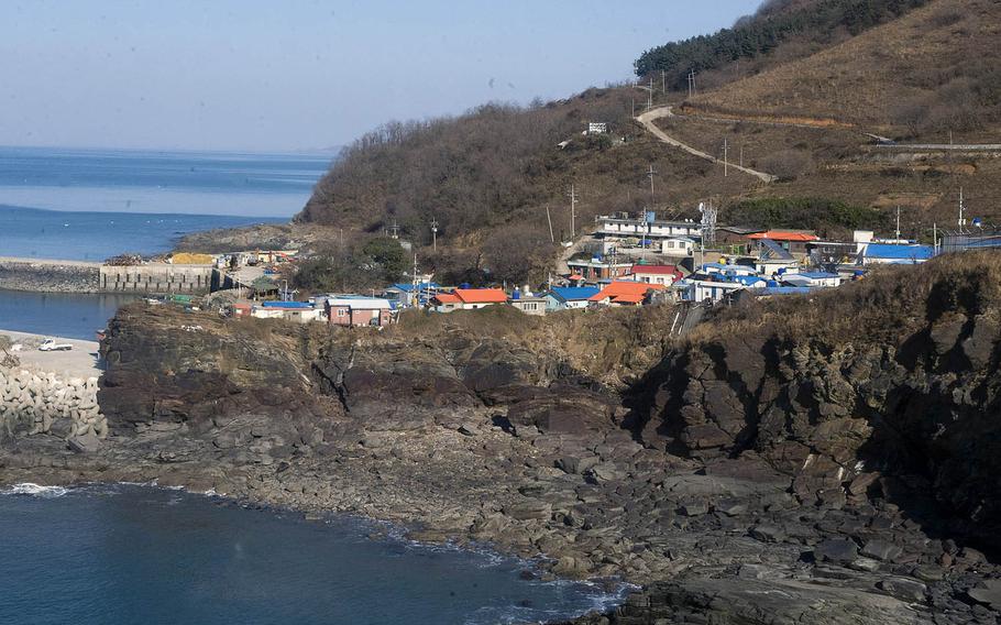 Yeonpyeong Island, a territory of South Korea in the Yellow Sea, is shown in this undated photo.