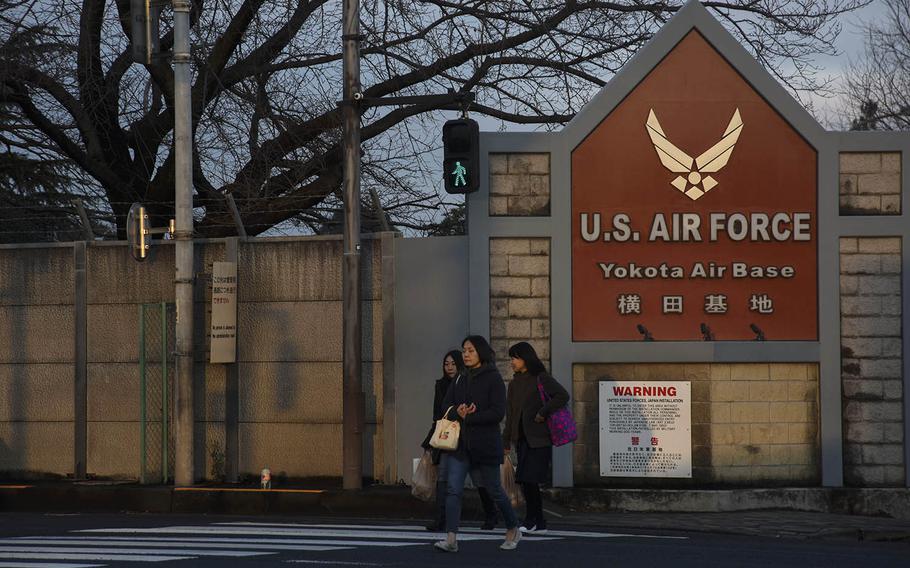 Yokota Air Base is home to U.S. Forces Japan, 5th Air Force and the 374th Airlift Wing in western Tokyo.