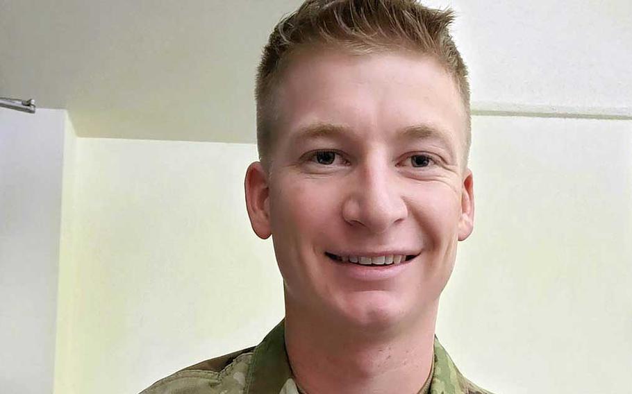 The Army says Sgt. Cody Robinett of the 9th Mission Support Command's 3303rd Mobilization Support Battalion played a pivotal role in finding a missing child last month on Guam. 