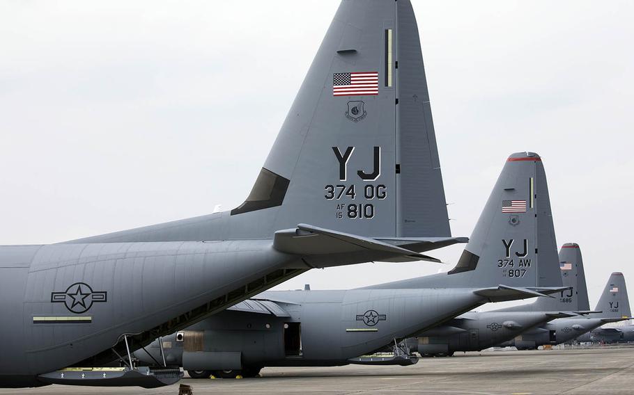 Yokota Air Base in western Tokyo is home to the 374th Airlift Wing, 5th Air Force and U.S. Forces Japan.