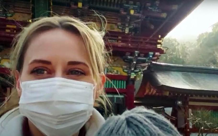 Bekah Gilstrap, program coordinator at the University of Maryland Global Campus on Sasebo Naval Base, Japan, creates coronavirus-friendly travel videos to help encourage others to explore during the pandemic. 