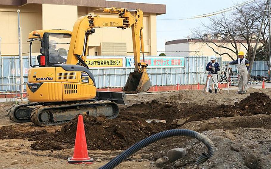 Construction has begun on new facilities set aside for Japanese Self Defense Forces to join U.S. forces on Yokota Air Base, Japan.