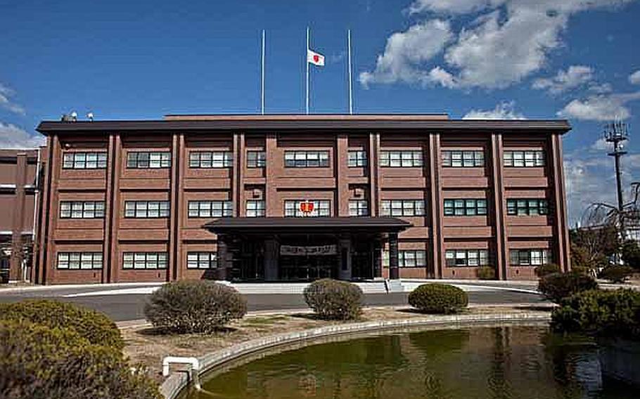 The headquarters building for the Japan Self-Defense Force Northeastern Army at Camp Sendai, Japan.