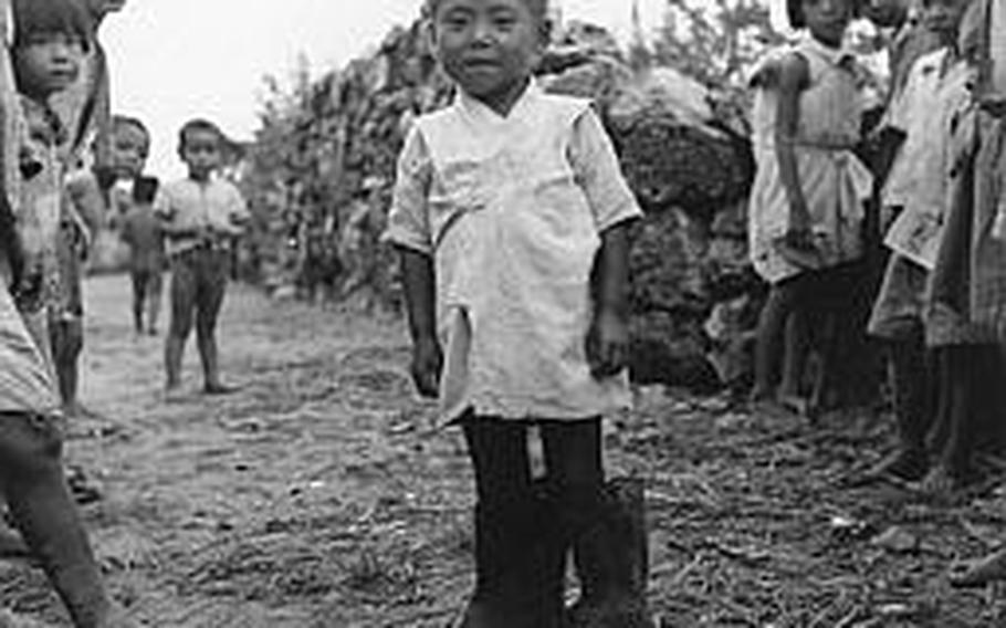 Okinawa between 1955 and 1958