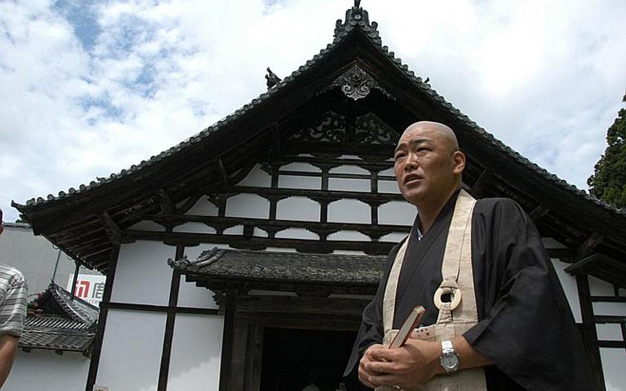 The Zuigan-ji temple in Matsushima, Japan, is a designated national treasure, according to Yoichi Chiba, one of 10 monks who live and work at the temple alongside 10 regular staff.