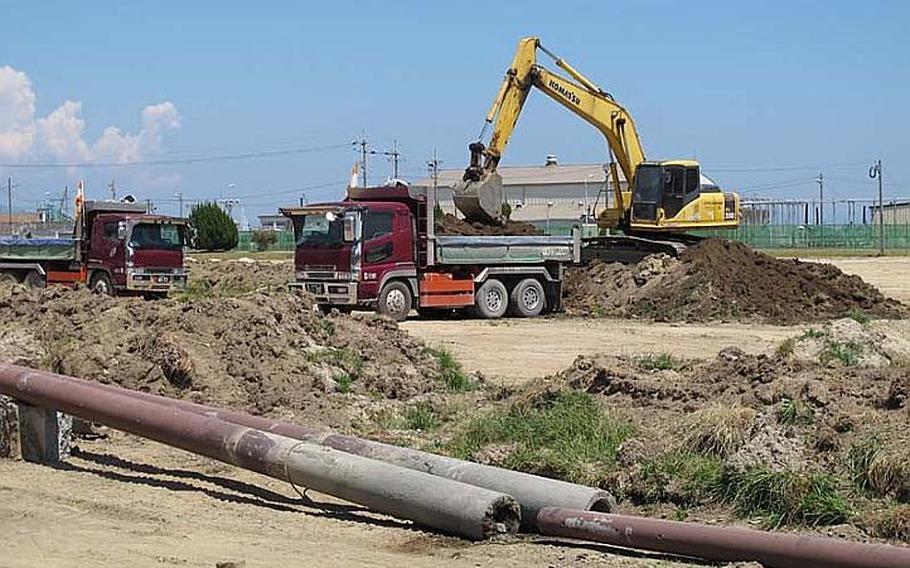 Marine Corps Air Station Iwakuni is a landscape of construction and change, and will be until 2015. More than 70 percent of the base is being revamped to make way for thousands of troops from Naval Air Facility Atsugi.