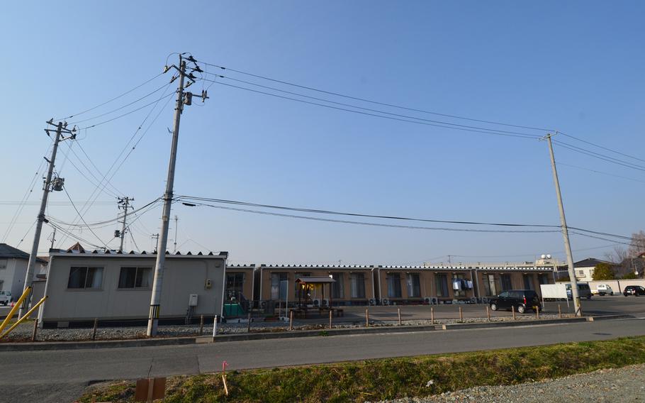 The Terauchi No. 2 temporary housing community in Minamisoma, where 40 households still live, more than three years after the disasters of March 11, 2011 left them homeless.