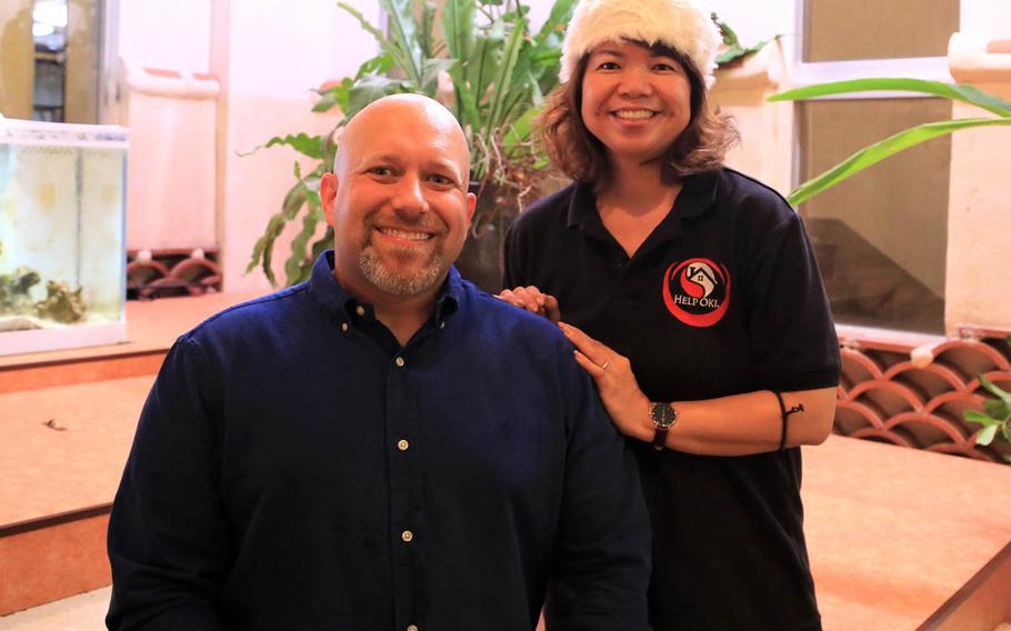 An encounter with a homeless man inspired Christopher and Yuko Nesbitt to found Help Oki in 2014 to provide food, clothing and other essentials for Okinawans in need.