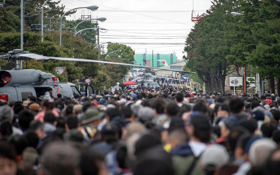 More than 40,000 people attended the Spring Festival at Naval Air Facility Atsugi, Japan, Saturday, April 27, 2019.
