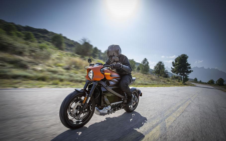 Harley-Davidson says its new LiveWire electric motorcycle can accelerate from zero to 60 mph in 3.5 seconds.