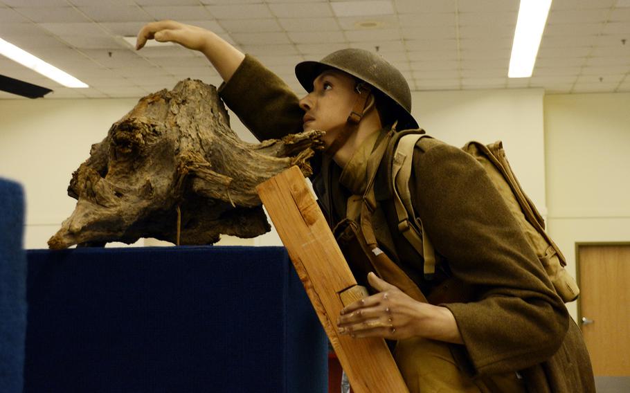 A display at the new 2nd Infantry Division/Eighth Army/Korean Theater of Operations museum on Camp Humphreys, South Korea, is seen Wednesday, June 5, 2019.