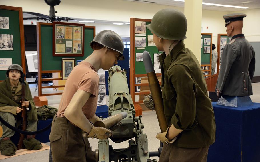 A display at the new 2nd Infantry Division/Eighth Army/Korean Theater of Operations museum on Camp Humphreys, South Korea, is seen Wednesday, June 5, 2019.