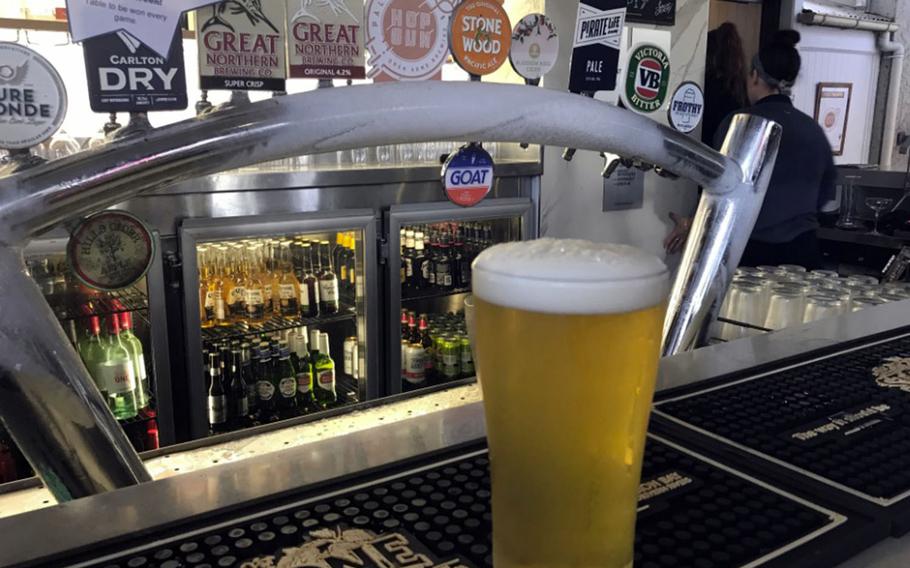 The Plough Inn in Brisbane, Australia, brewed a special beer called Hop Gun in honor of the USS Ronald Reagan's arrival for Talisman Sabre 2019.