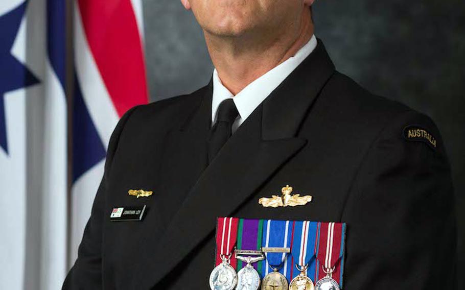Capt. Jonathan Ley is commanding officer of the Royal Australian Navy ship HMAS Adelaide.