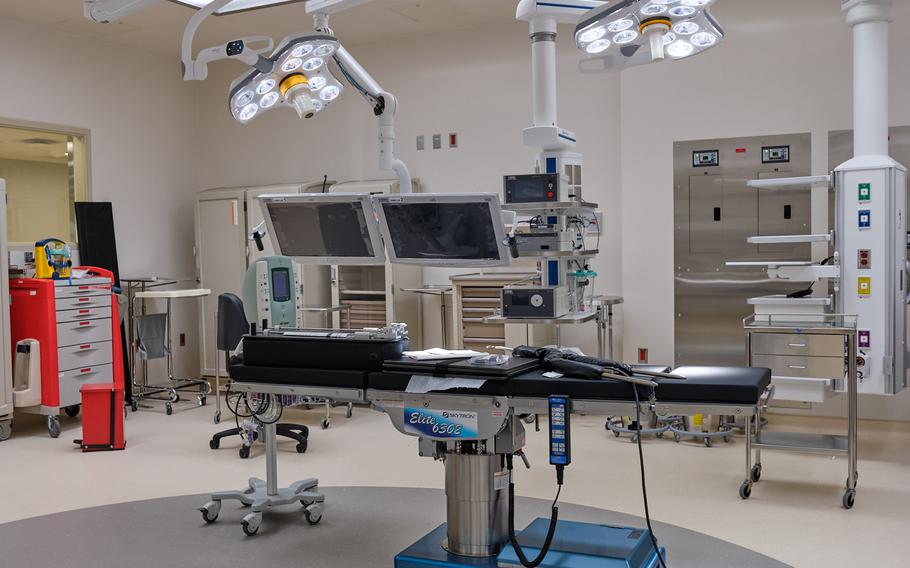 The new Brian D. Allgood Army Community Hospital at Camp Humphreys, South Korea, features four state-of-the-art operating rooms.