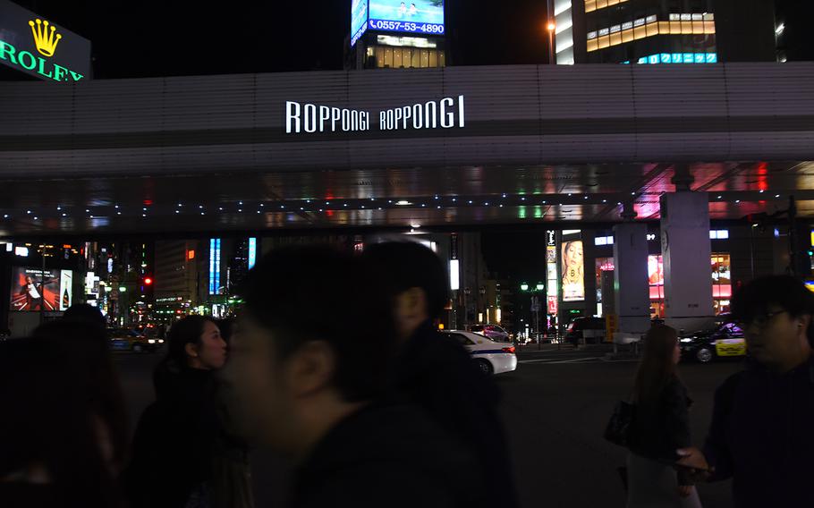 Tokyo police say scams targeting foreigners usually happen in Roppongi and other entertainment districts in the city.