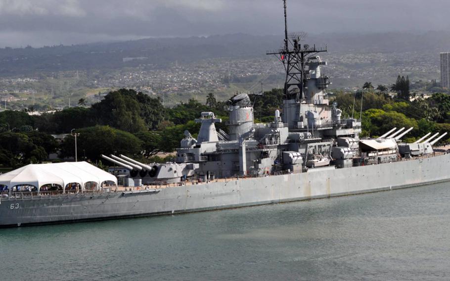 The Missouri Battleship Memorial, berthed at Ford Island in Pearl Harbor, Hawaii, will host an atomic-bomb exhibit this summer from the cities of Hiroshima and Nagasaki in Japan.