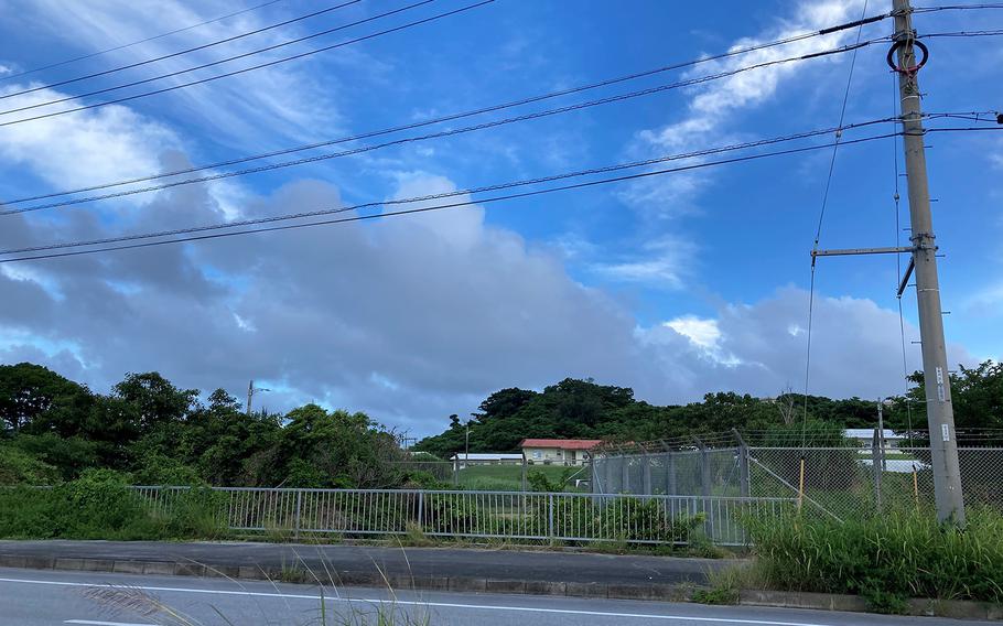 A massive sewage spill occurred inside the perimeter fence at Kadena Air Base, Okinawa, east of Gate 3, along Highway 16, on June 15, 2020.