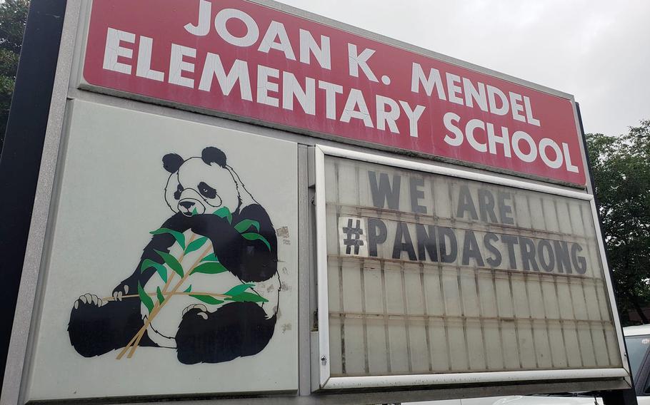 Joan K. Mendel Elementary School serves students through fifth grade at Yokota Air Base in western Tokyo.