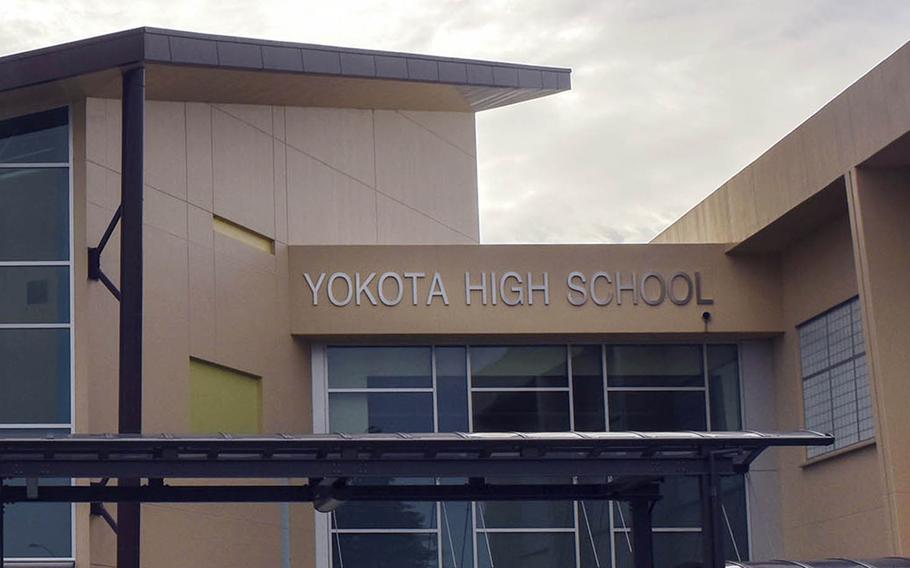 Yokota High School at Yokota Air Base in western Tokyo reported a coronavirus case on Thursday, Oct. 22, 2020.
