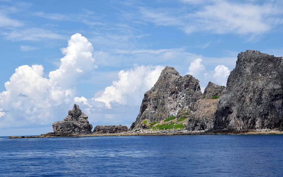 The Senkaku Islands in the East China Sea are administered by Japan but also claimed by China and Taiwan.