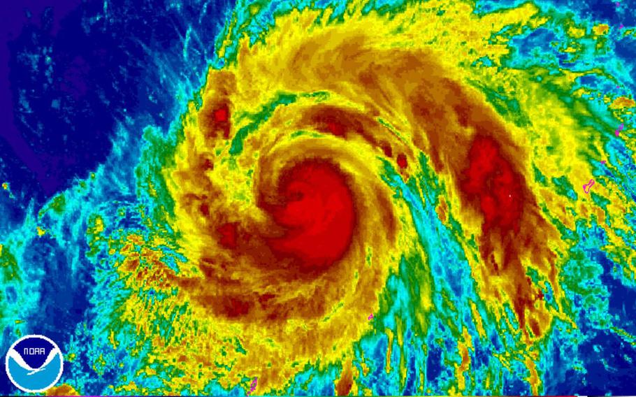 If it remains on current course, Haima is forecast to peak at 8 a.m. Wednesday, still well off shore, but is expected to retain super-typhoon strength as it plows past the northeastern tip of Luzon and through the Babuyan and Batanes island groups Thursday morning.