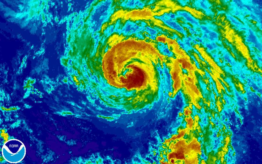 Noru has become the first typhoon of the northwest Pacific's tropical cyclone season. 